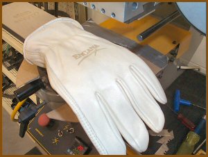 Hot Stamped Glove
